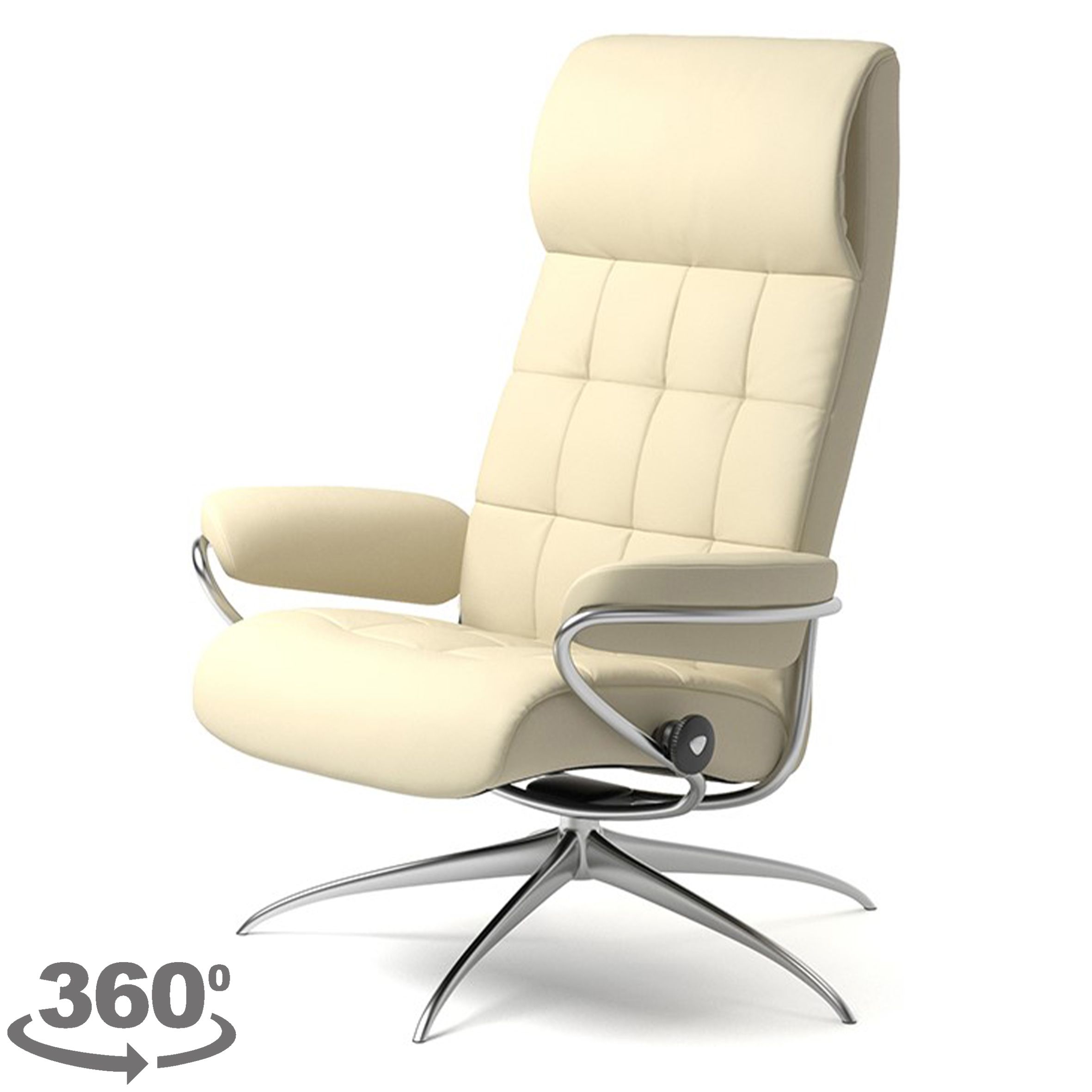 Relaxfauteuil  London HighBack  | StresslessB80 x D74 x H111 cm