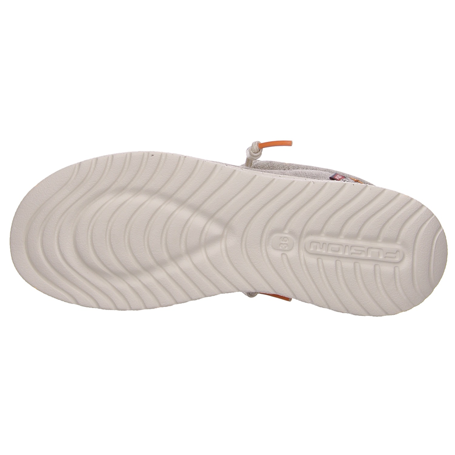 Fusion Schnürschuh beige beige
