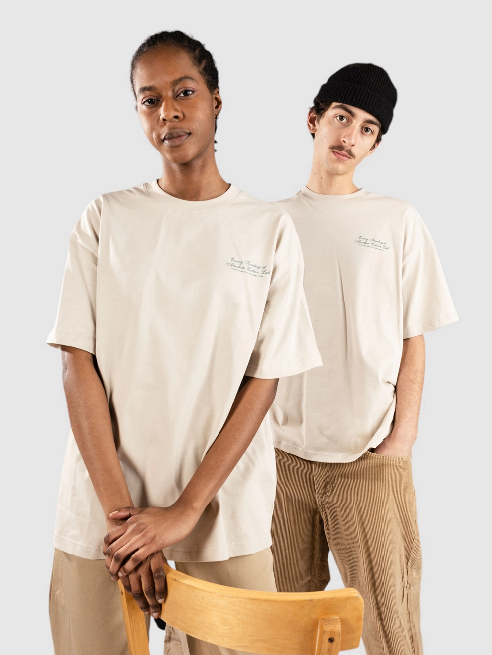 Another Cotton Lab Pie Day T-Shirt off white