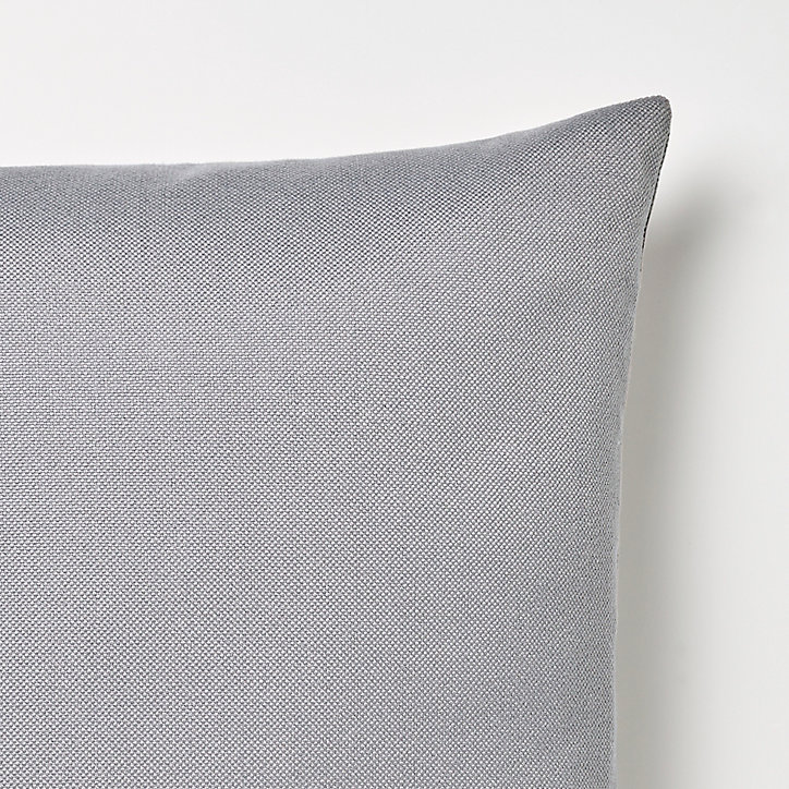 Coussin GoodHome Taowa gris 50 x 50 cm
