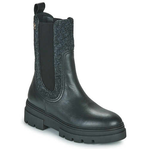 Tommy Hilfiger - SEASONAL FEMININE CHELSEA BOOT - Noir