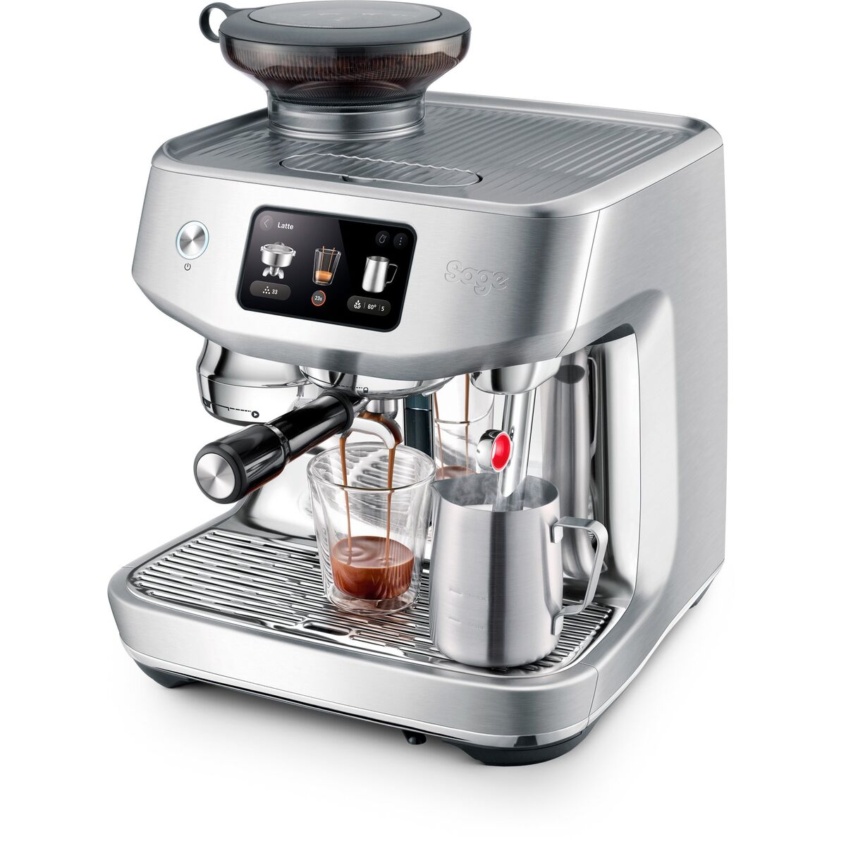 The Oracle Jet espressomaskin, brushed silver
