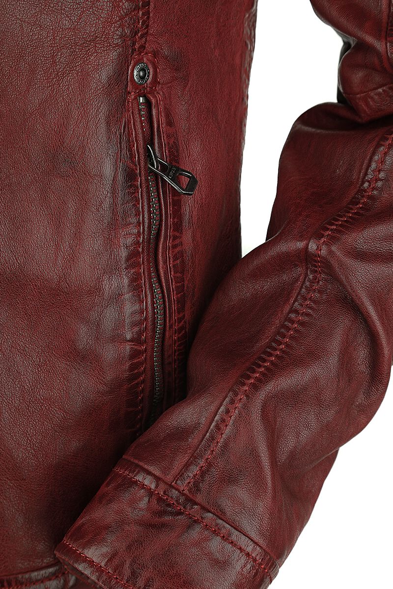 Camren Slim Fit NSLVW | Gipsy Veste en cuir