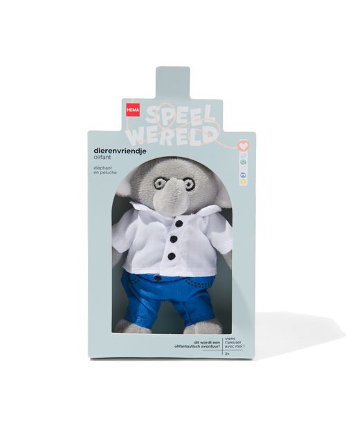 peluche éléphant 13cm