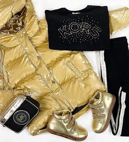 Michael Kors Sweatshirt - Sort m. Guld