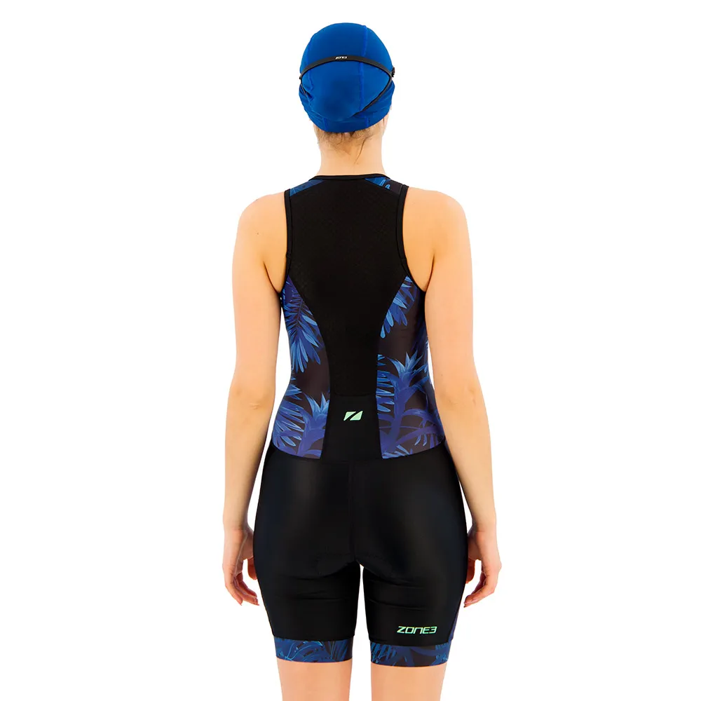 Zone3 Activate  Tropical Palm ärmelloser Triathlonanzug