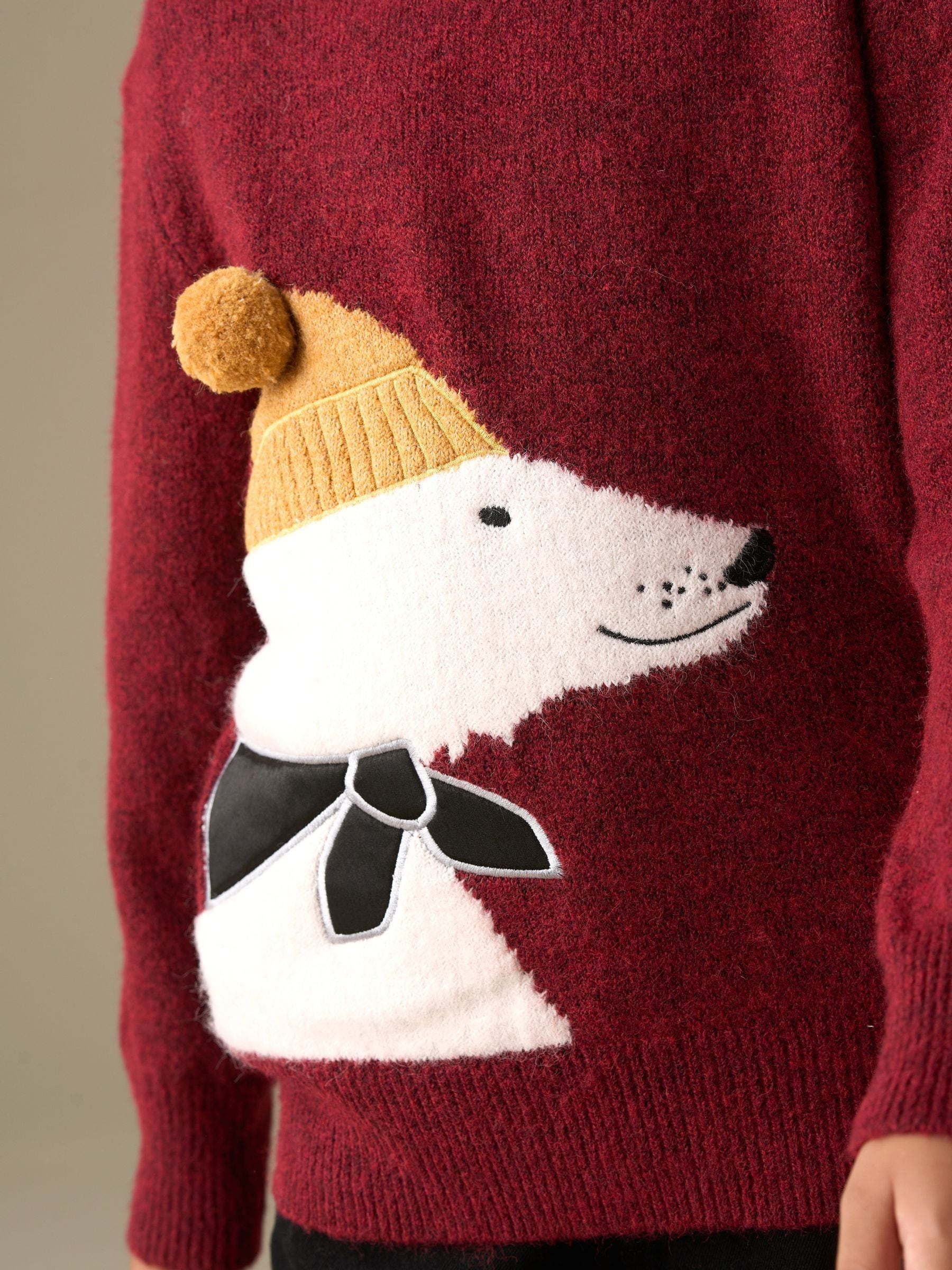 Rood - Angel & Rocket Erik-trui met print