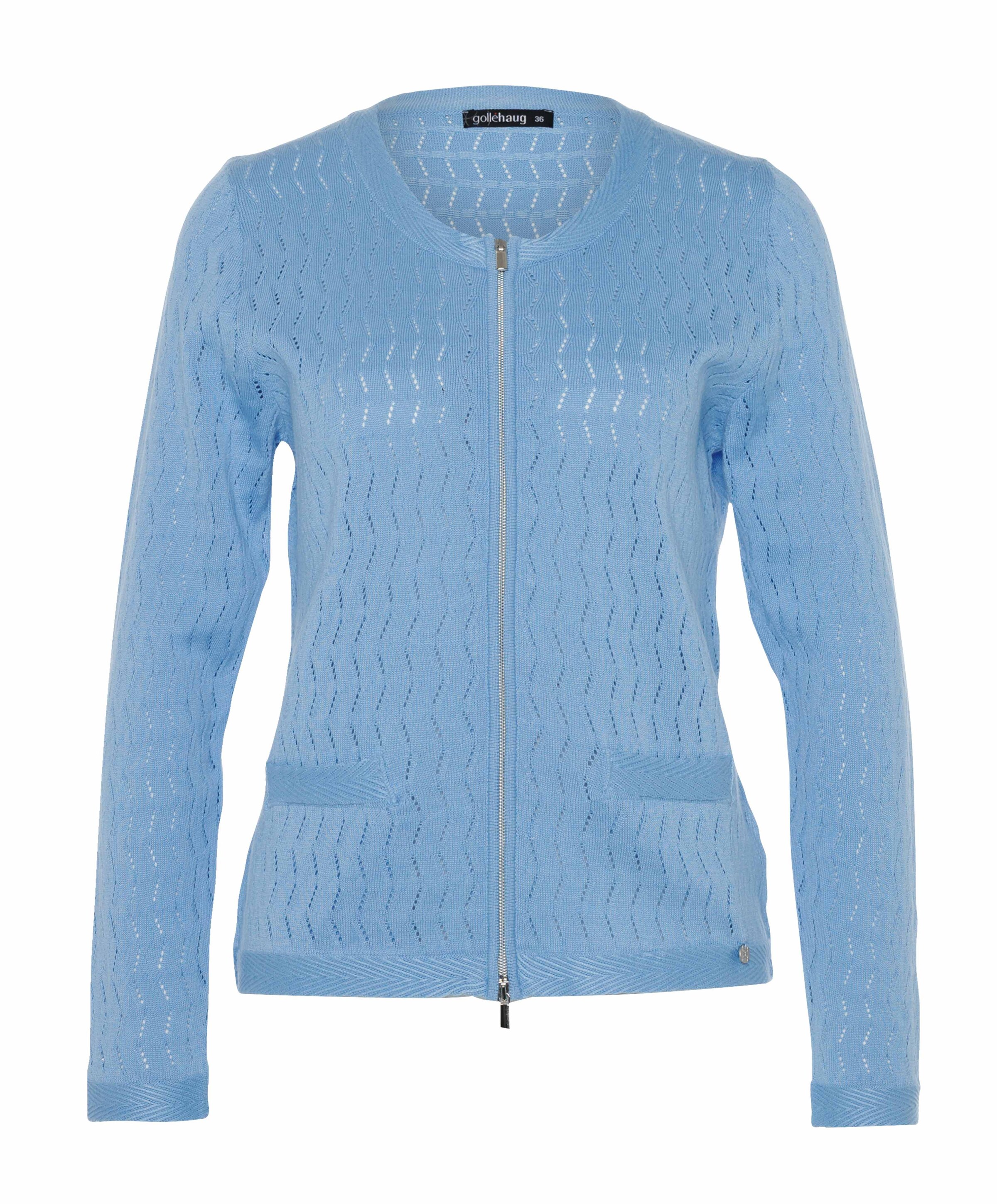 Golléhaug Dames vest blauw