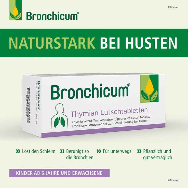 Bronchicum® Thymian Lutschtabletten, 2x50 St