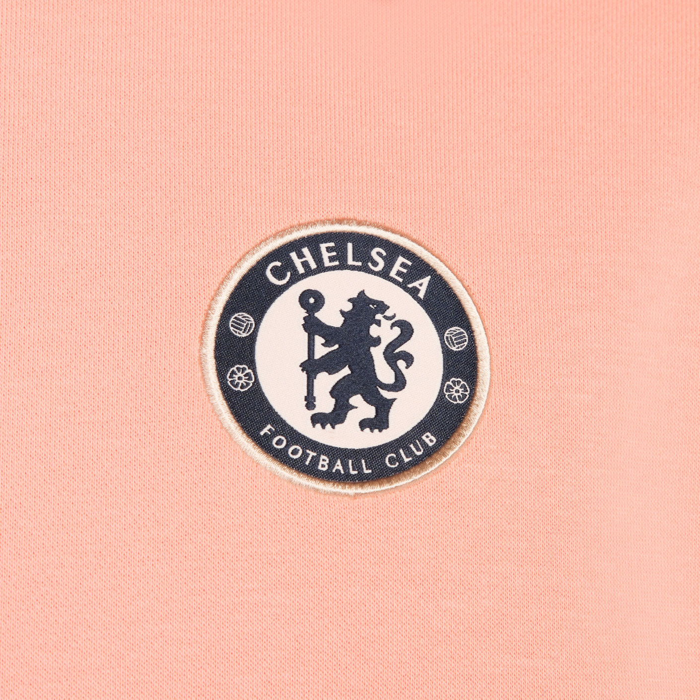 Nike Chelsea Club Crew Sweater 2024-2025 Lichtroze Goud