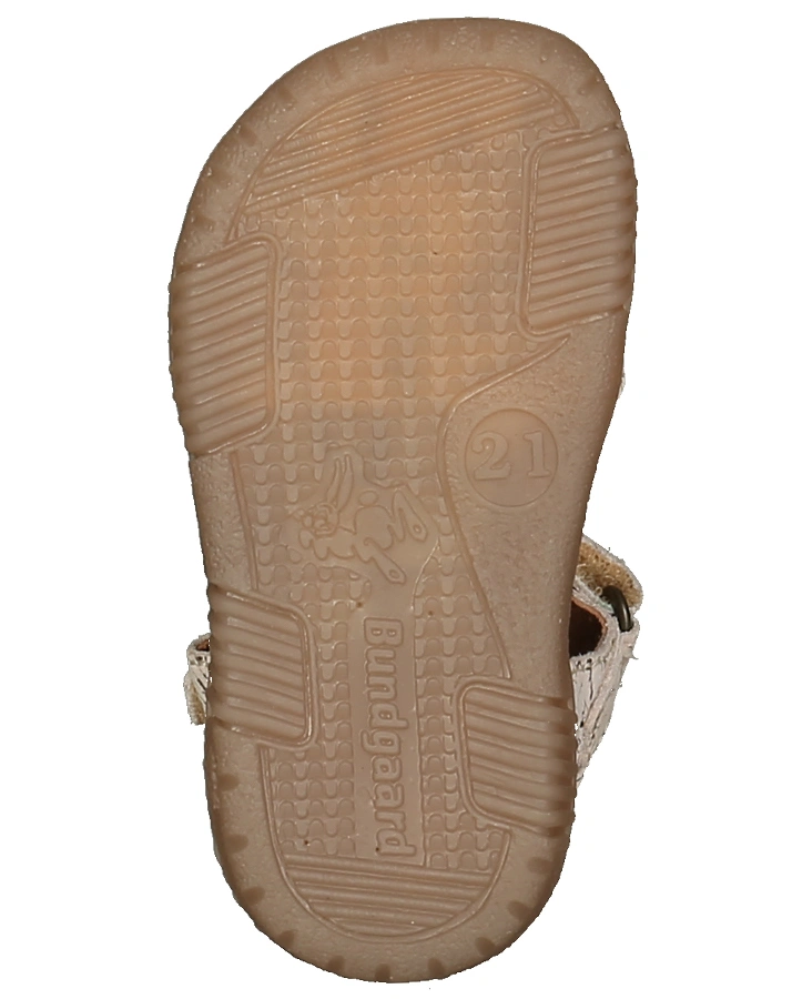 Lauflern-Sandalen ROBERTA in nude/gold