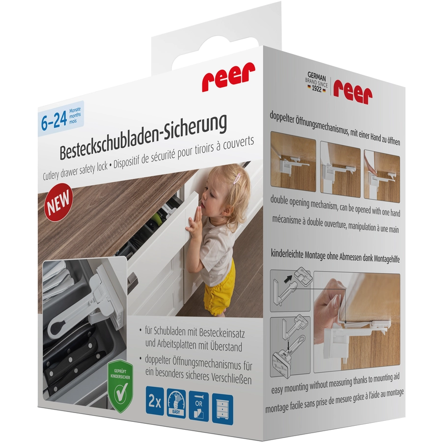 reer Besteckschubladen-Sicherung