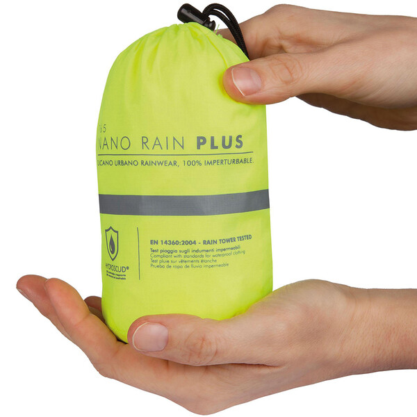 Tucano Urbano - Veste Pluie Nano Rain Jacket Plus Jaune fluo
