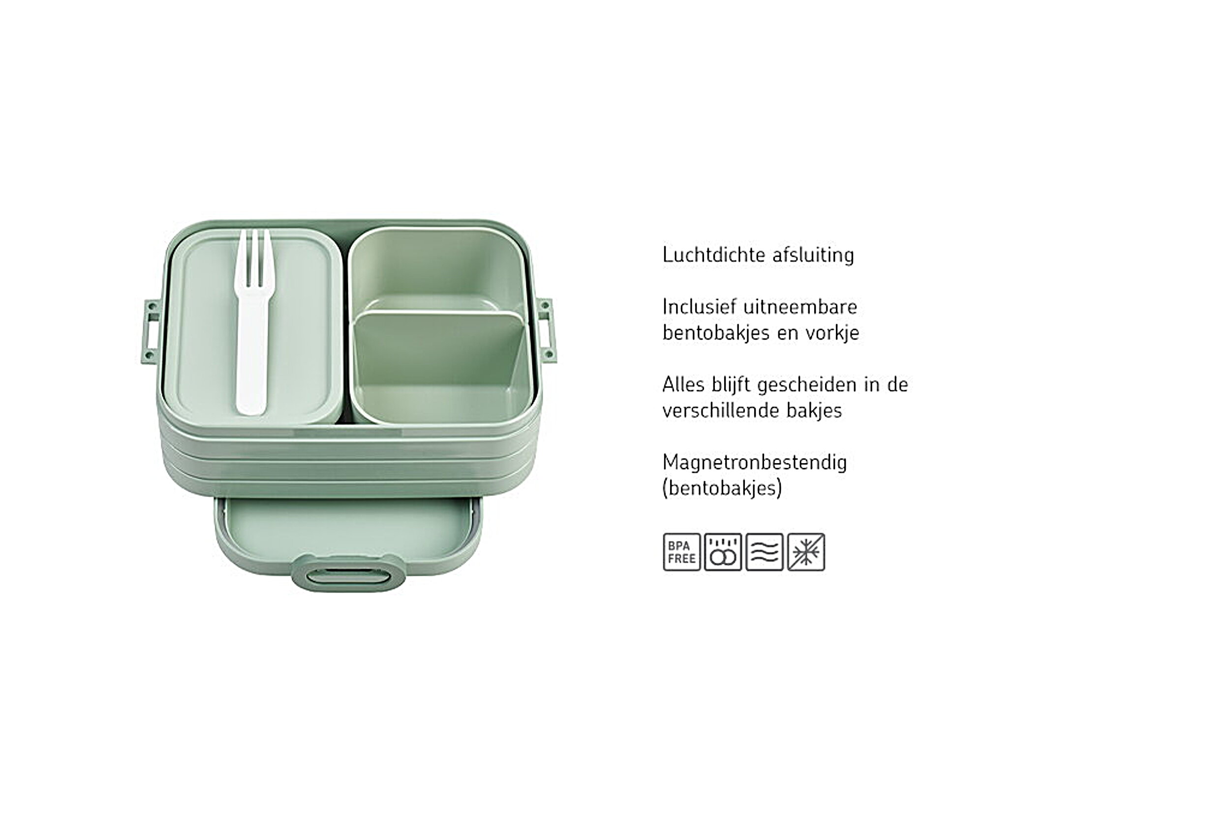 Mepal Take a Break Midi Bento lunchbox - Light Blue