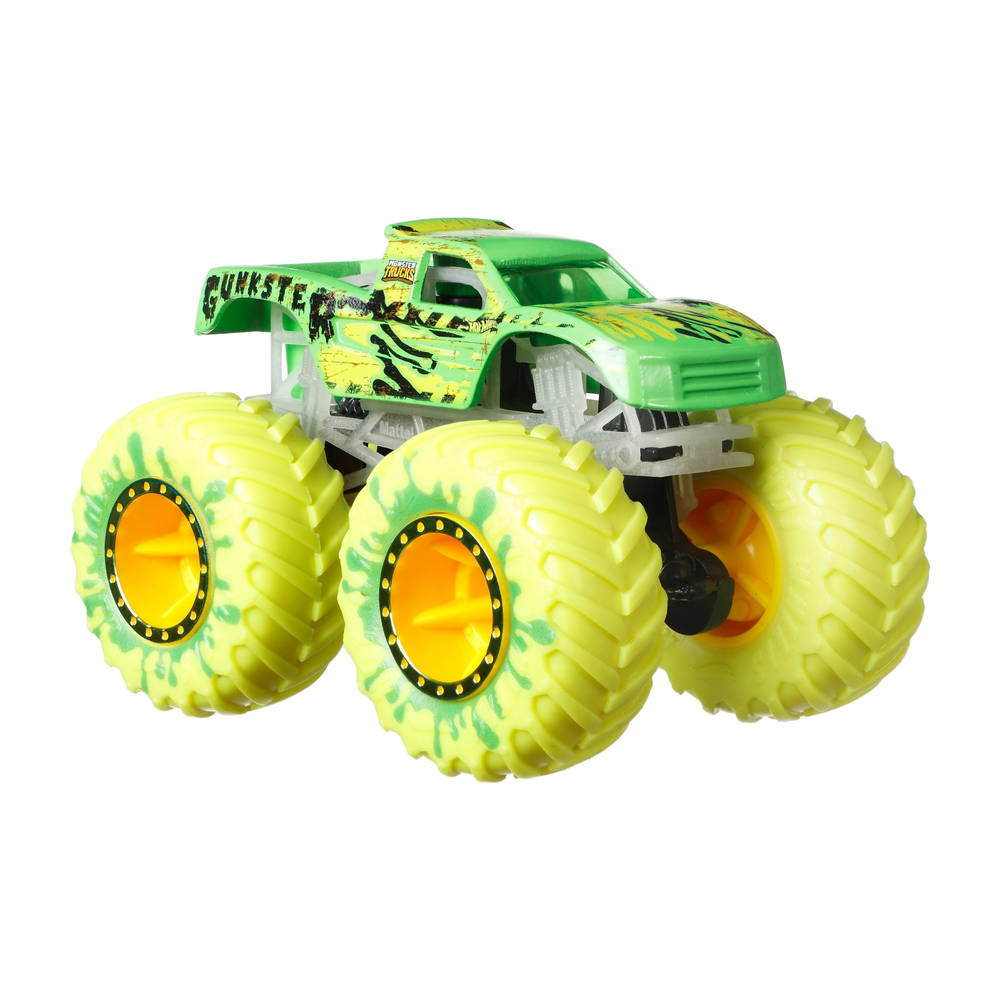 Hot Wheels Monster Trucks glow in the dark 10-pack