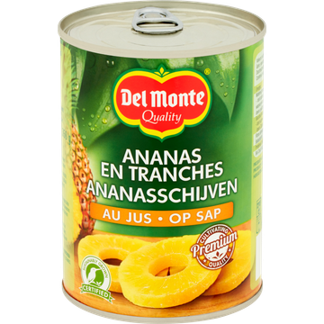 Del Monte Ananasschijven op Sap 565 g