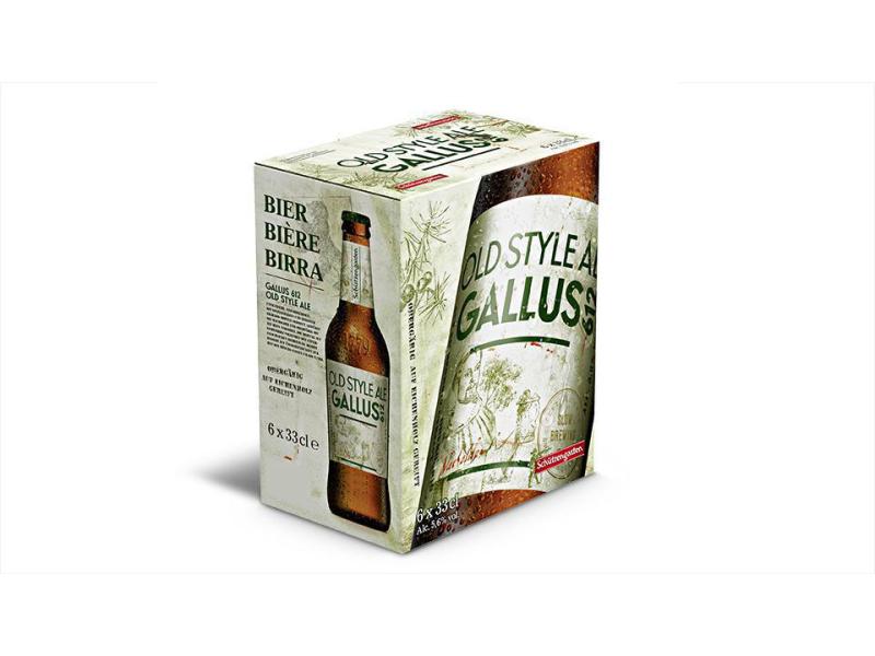 Schützengarten Bier Gallus 612 Old Style Ale 6 x 0.33 l Special Brown Ale