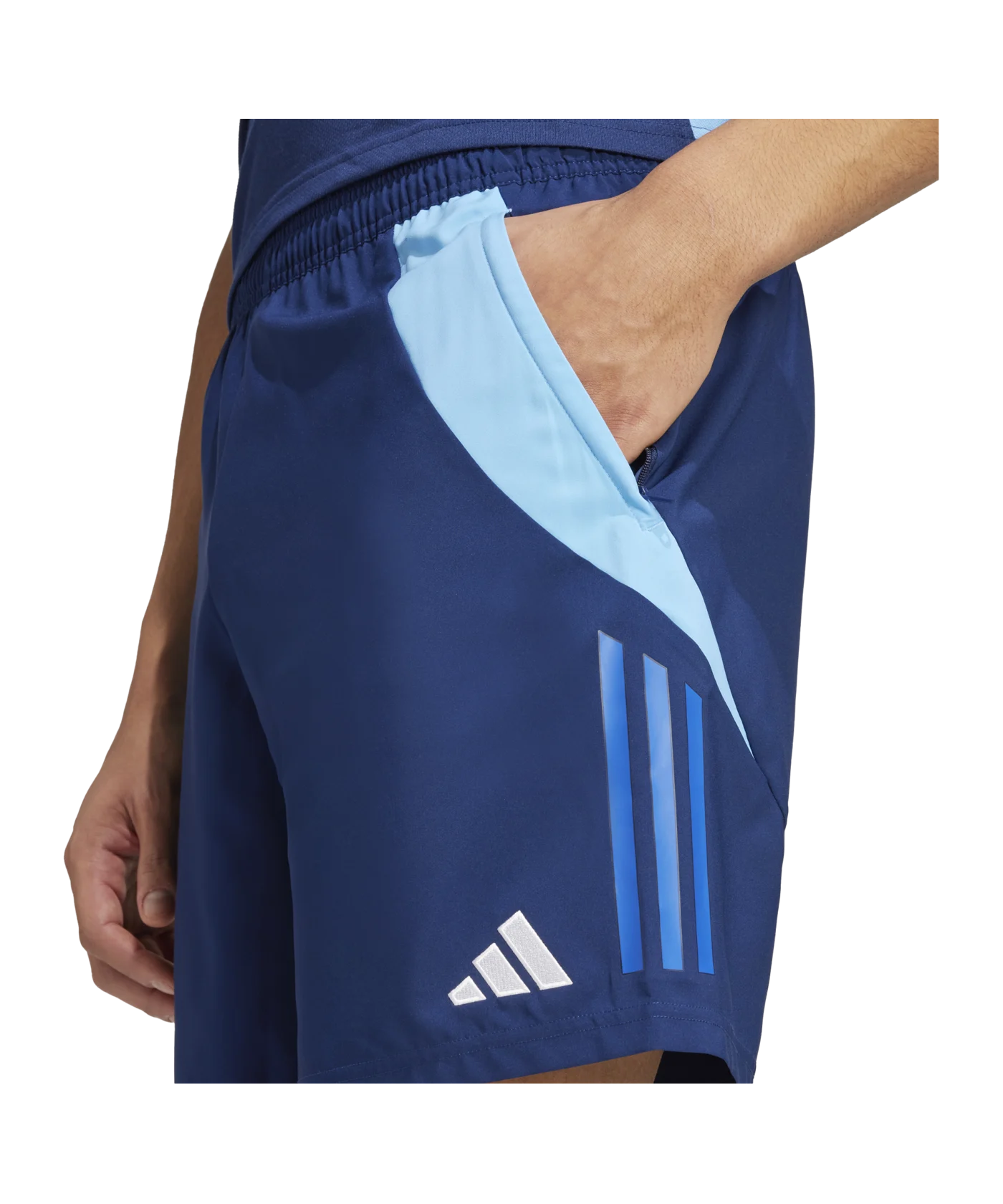 adidas Tiro 24 Competition Downtime Short Blau