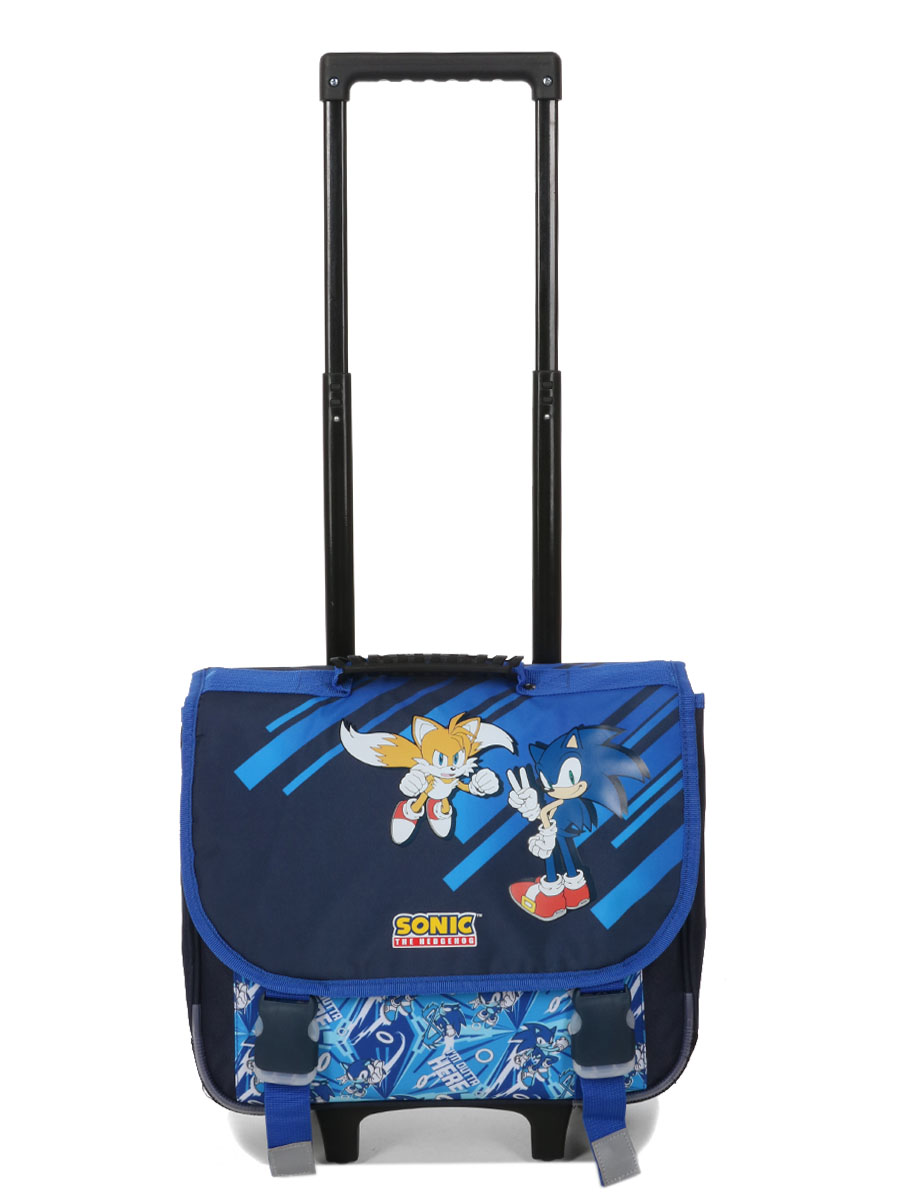 Cartable À roulettes Sonic & Tails 38 cm