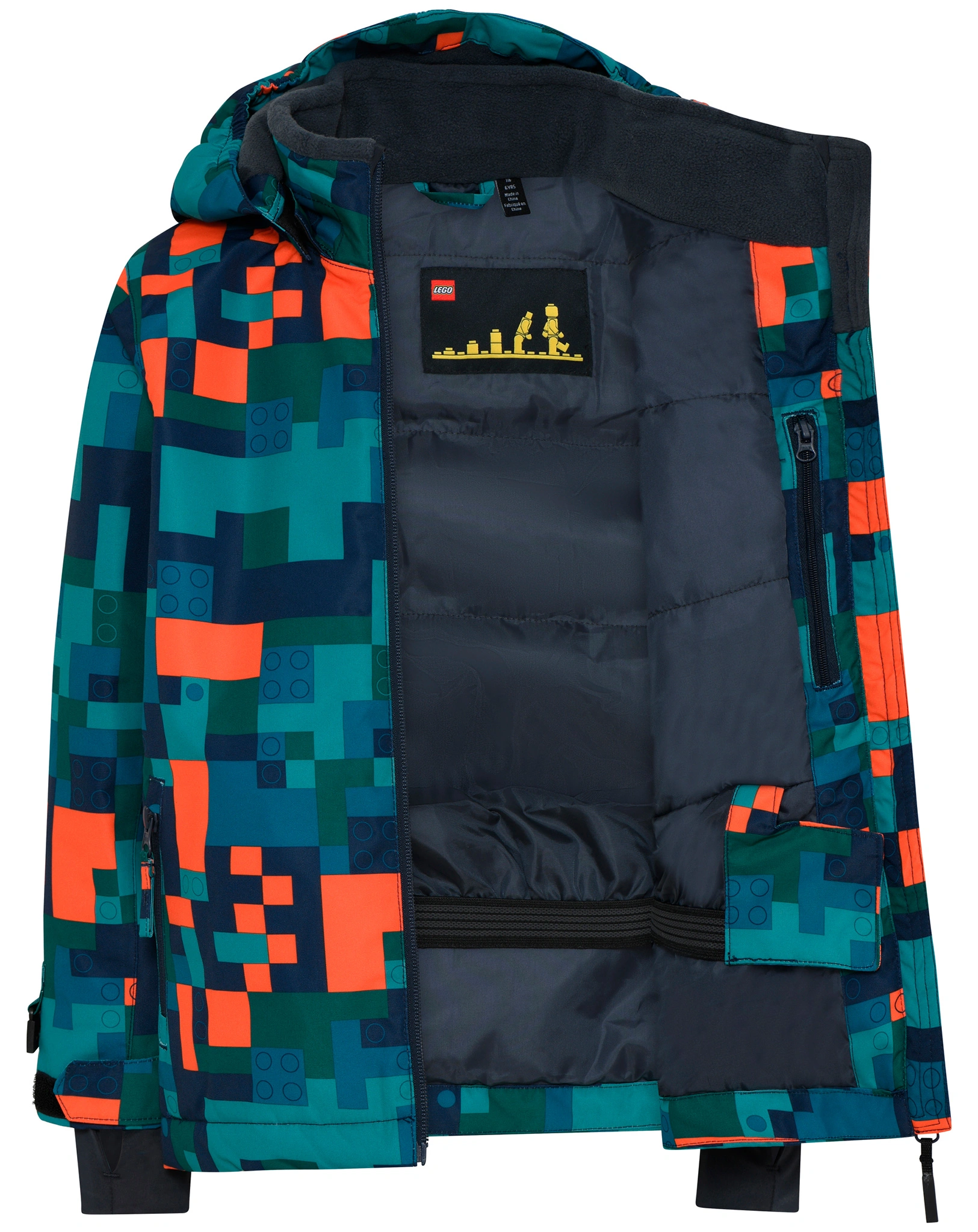Winter-Funktionsjacke LWJESSE 720 in orange