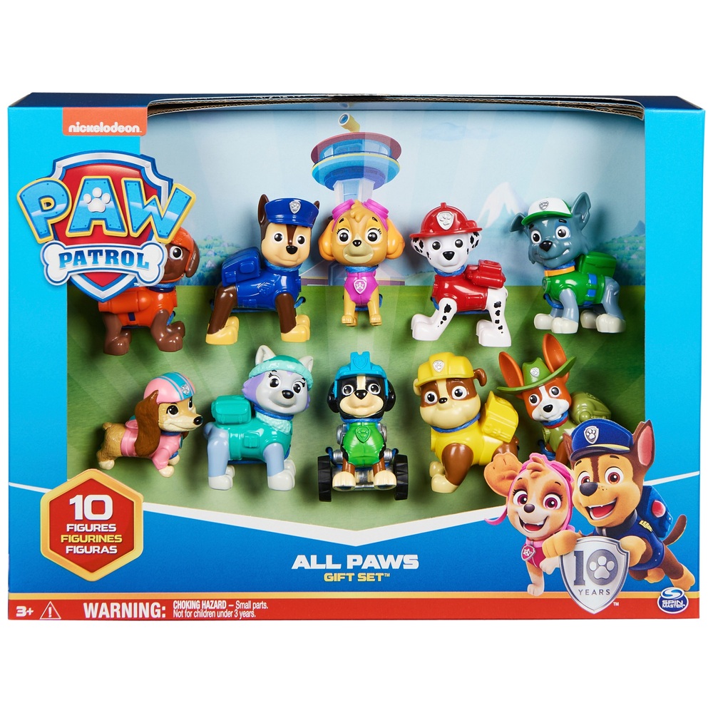 PAW Patrol: Alle Pfoten an Deck – Geschenkset mit Spielfiguren