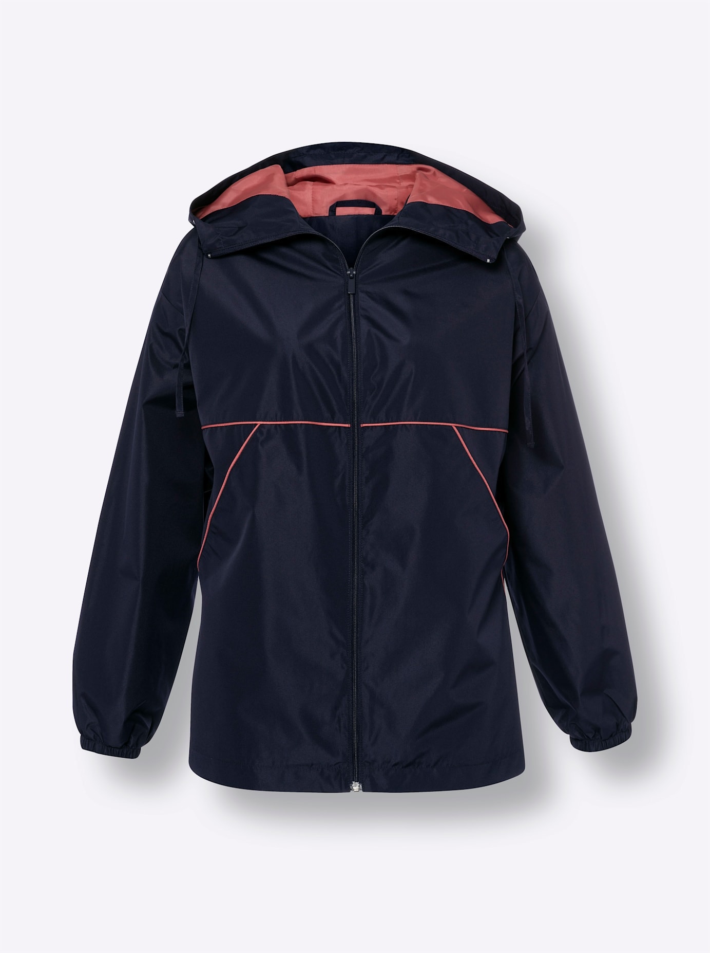 Classic Basics Langjacke mit Kapuze