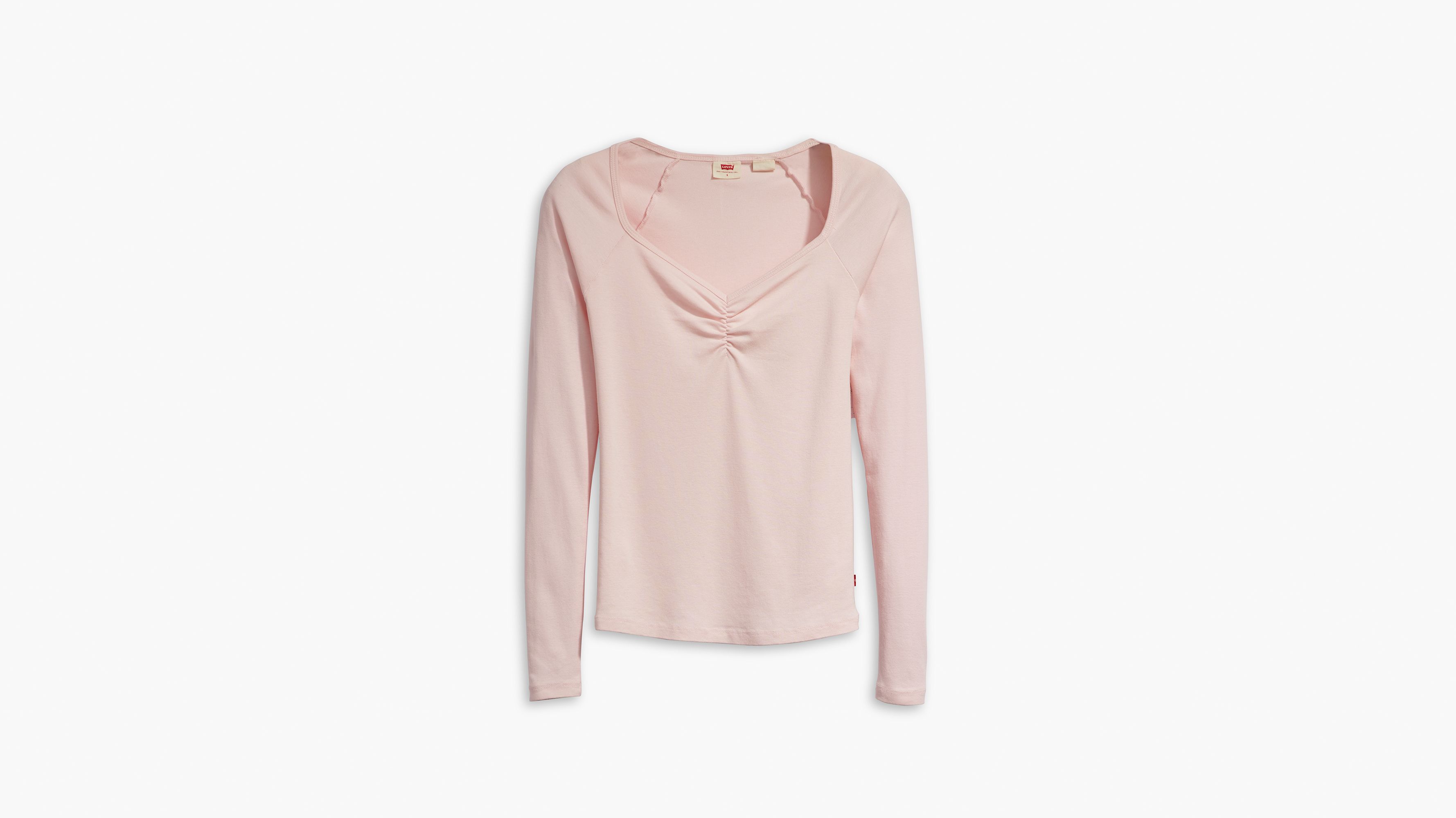 Haut manche longue Heavenly - Mauve Chalk - Rose