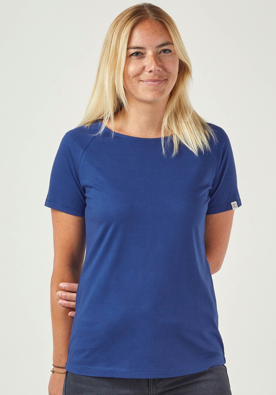 WE ARE ZRCL Damen Raglan T-Shirt Basic Royal Blue