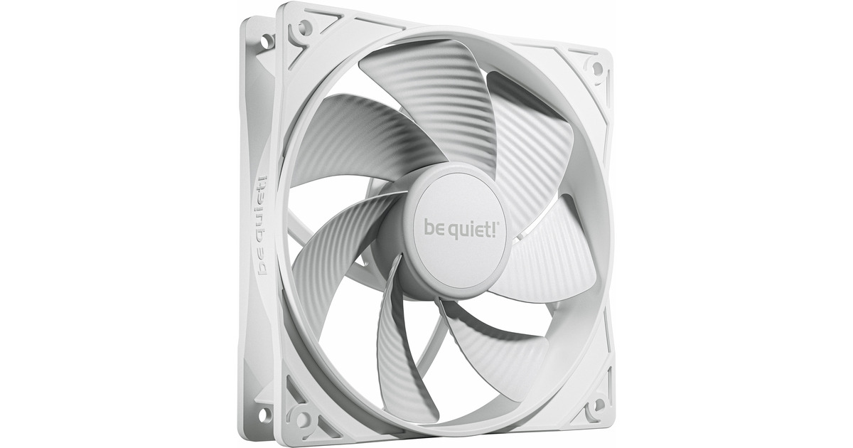 be quiet!Pure Wings 3 Reverse case fans  (Wit, 3 stuks, 120 x 120 x 25 mm, PWM)