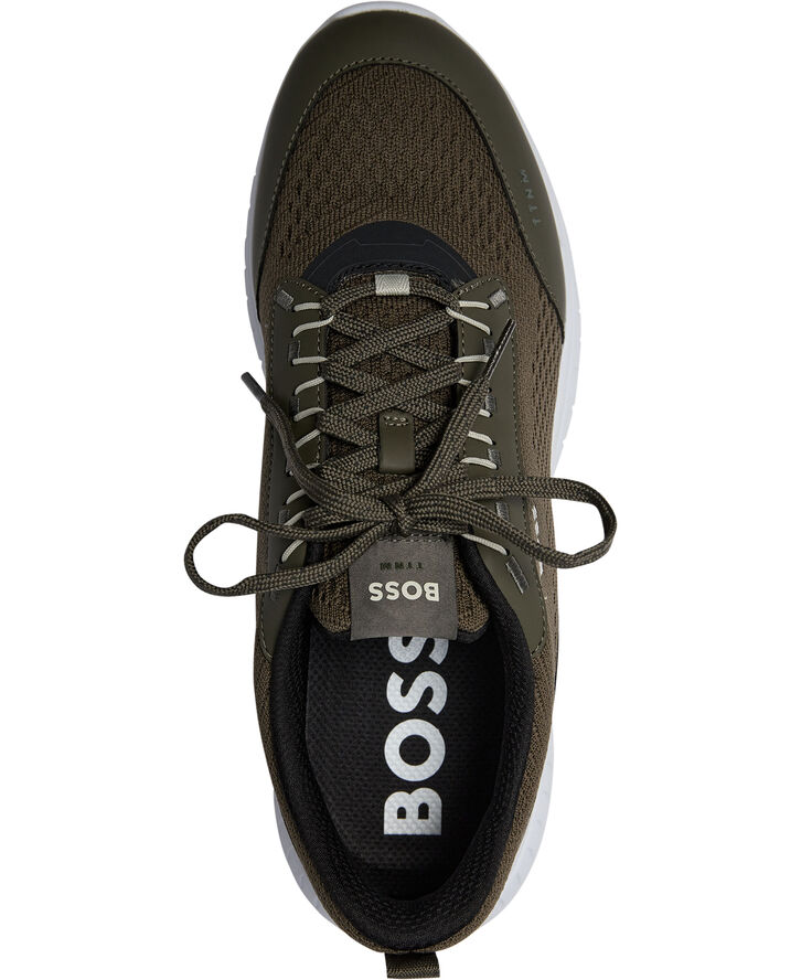 BOSS TTNM LIGHT_Runn_knel Dark green