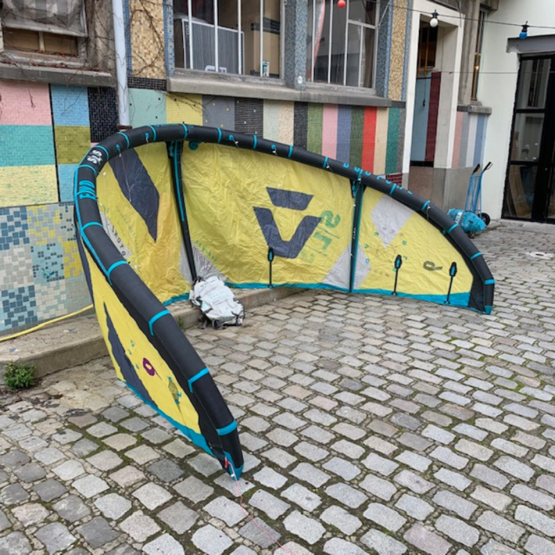 Aile Kitesurf Occasion Duotone Evo SLS 9m 2022 - Jaune - The Corner Shop