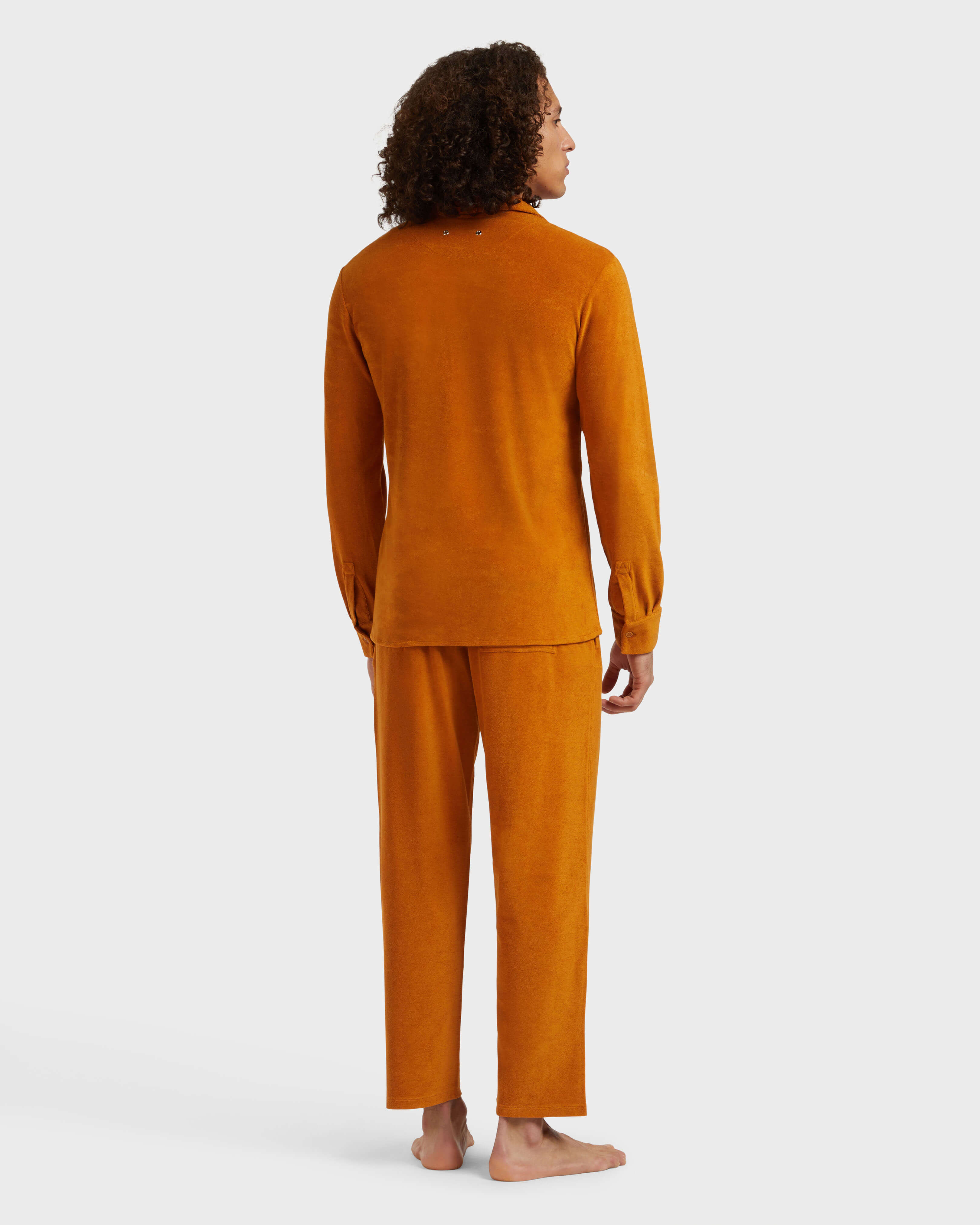 Chemise légère en éponge unie