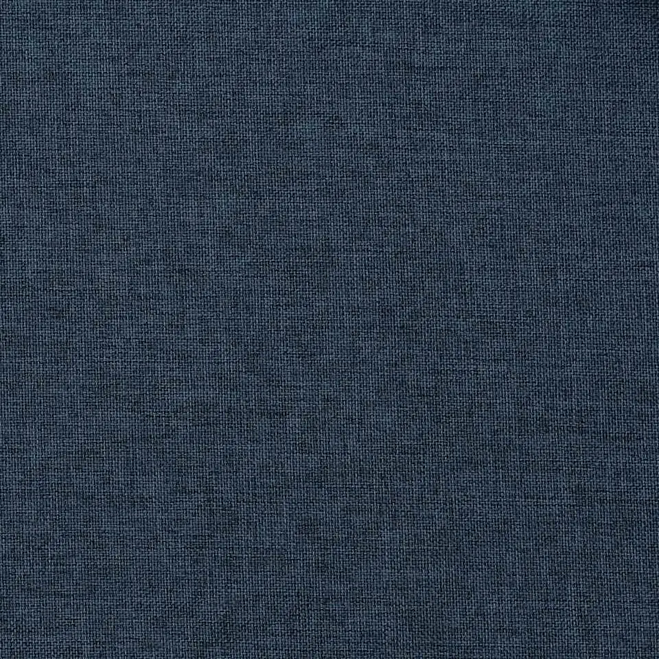 vidaXL - Gordijn - Blauw - Stof