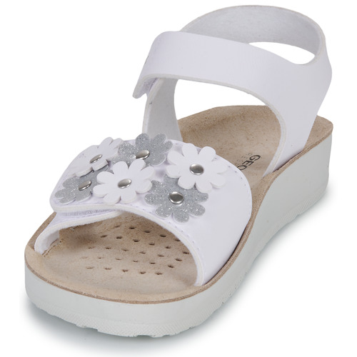 Geox - J SANDAL COSTAREI GI - Blanc