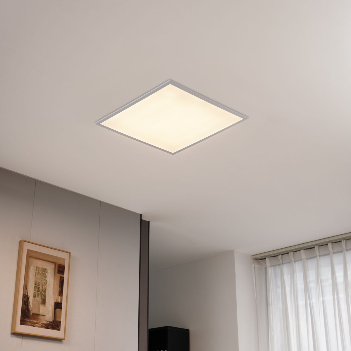 Inbouw LED-paneel wit vierkant incl. LED 3000K - 6500K met dipswitch - Seagal