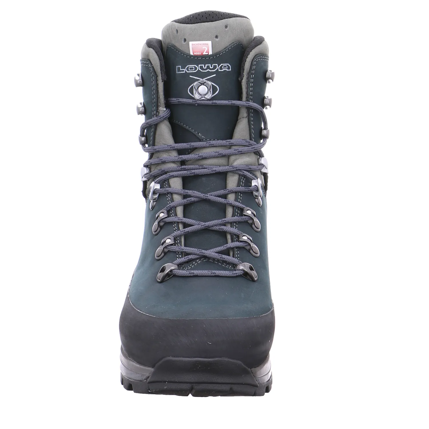 LOWA Trekkingschuhe Blau Leder  Gore-Tex