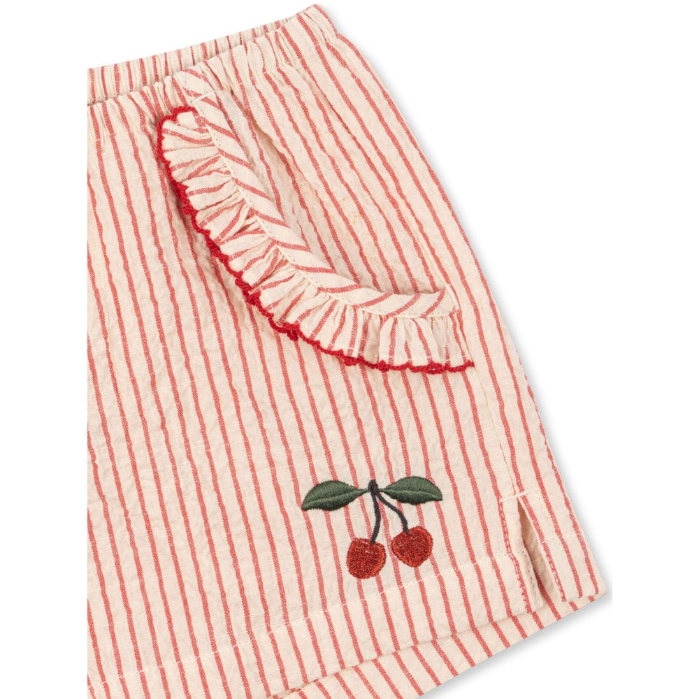 Køb Konges Sløjd Amour Stripe Ellie Flæse Shorts Gots
