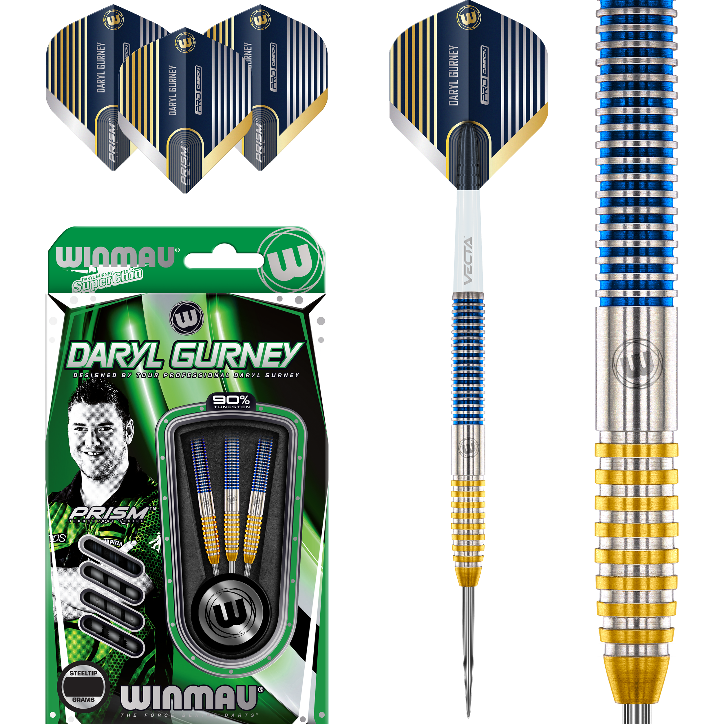 Winmau - Daryl Gurney SC 1.0 Series - Steeldart