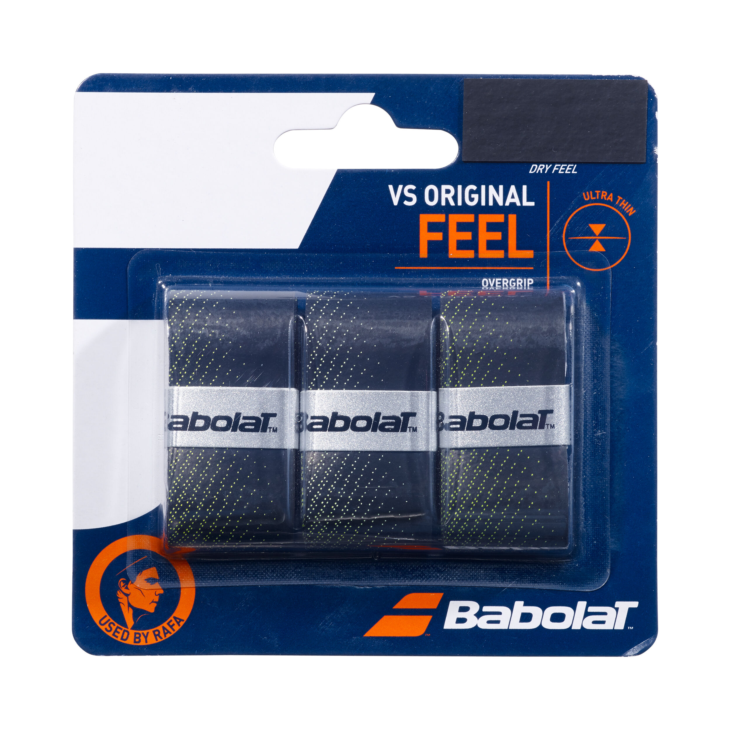 Babolat VS Grip Original Pack De 3 - Noir , Jaune