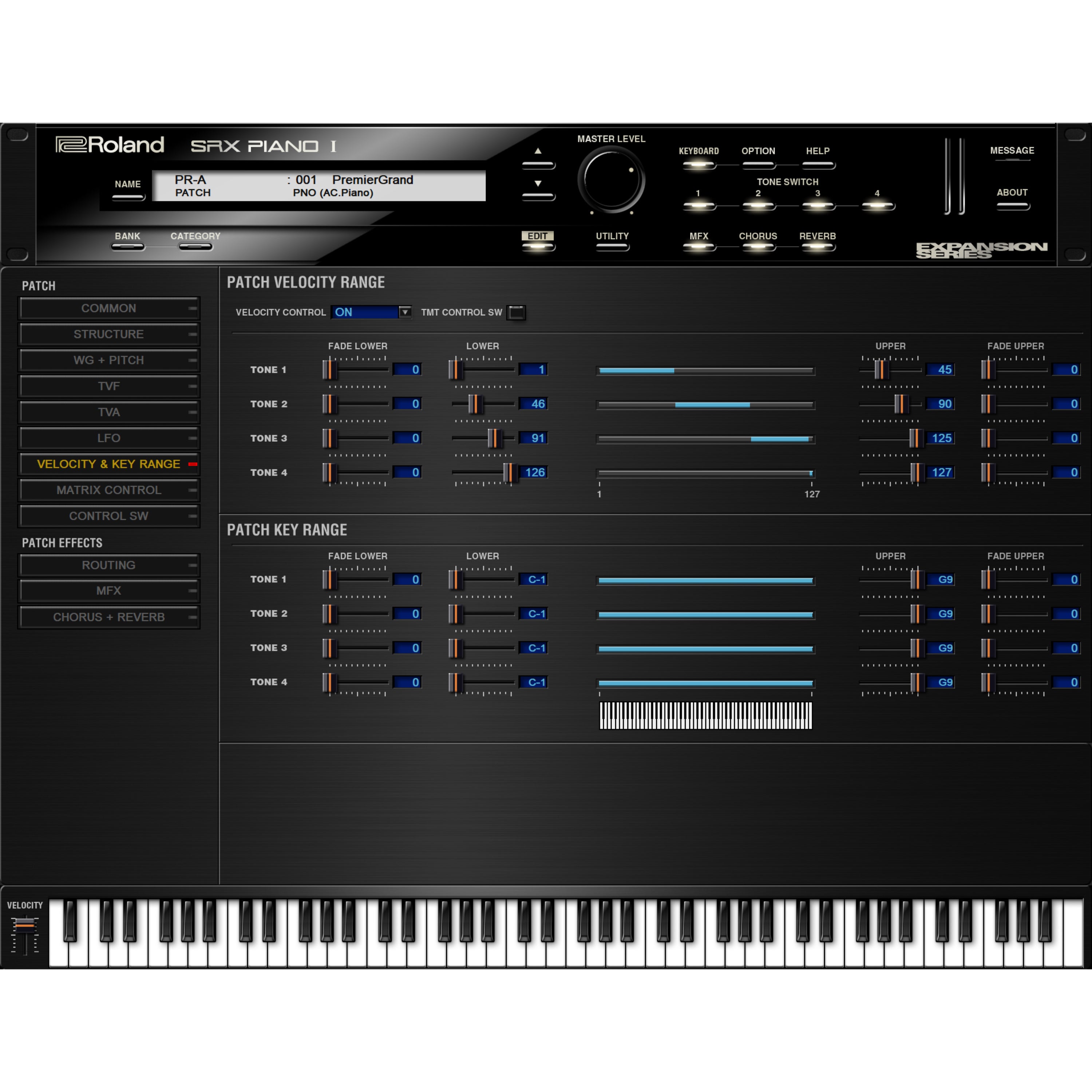 Roland Cloud SRX Piano I (download)