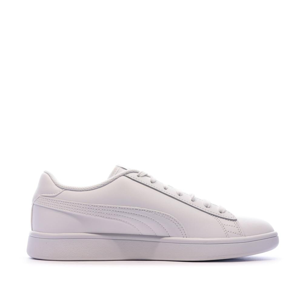 Puma Baskets Blanches Homme Puma Smash v2 L