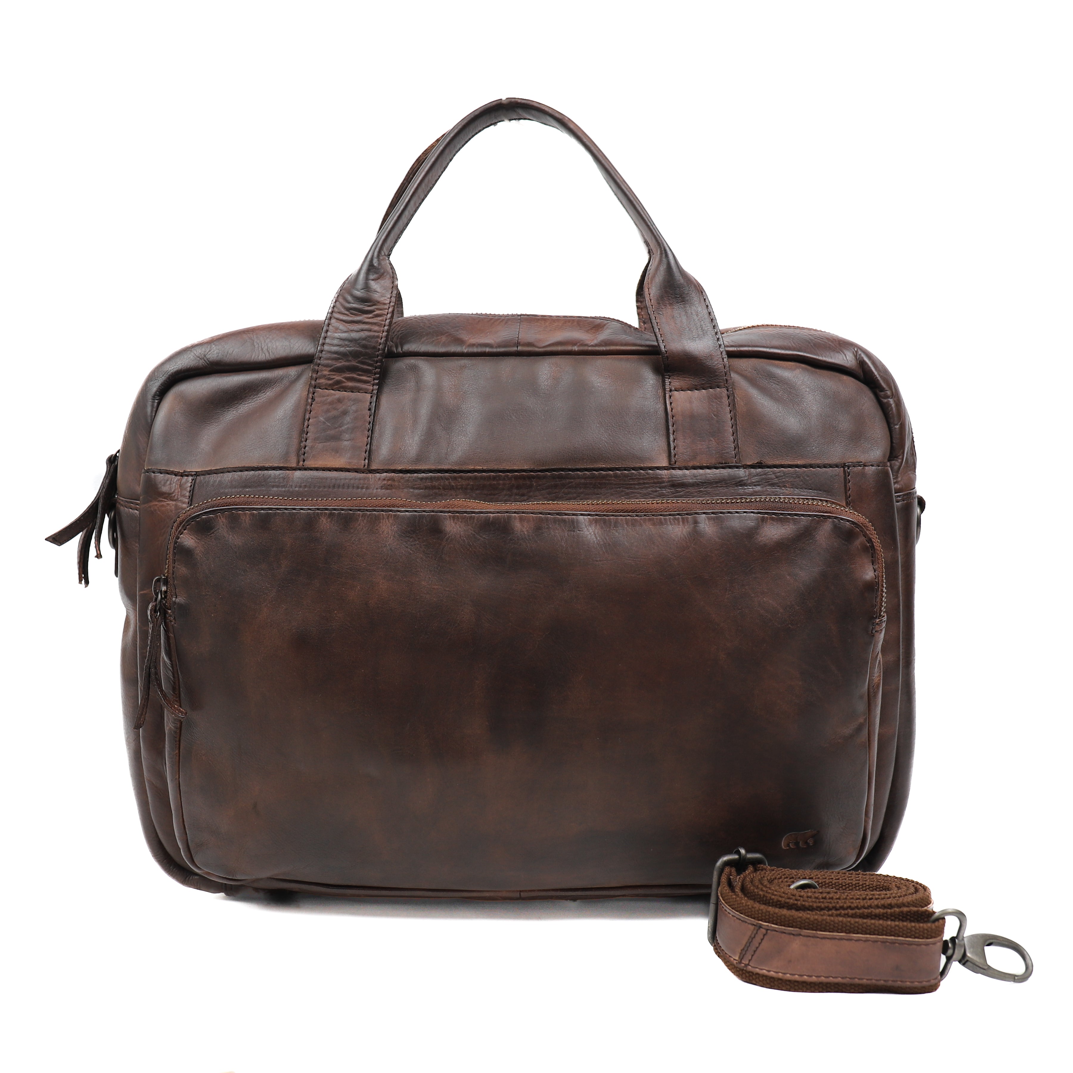 Laptoptas 'Dani' donkerbruin - CL 36824 Donkerbruin