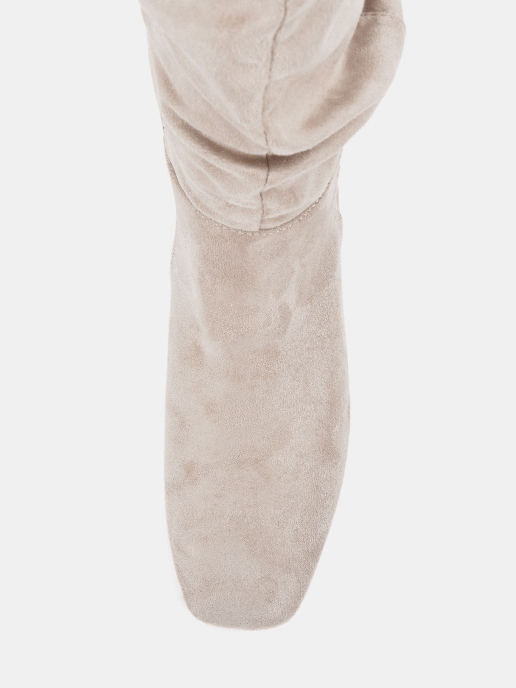 Natuurlijk - Novo GERI Block Heel Square Toe Ruched Knee Boot
