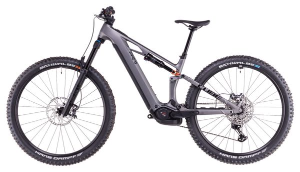 VTT Électrique Tout-Suspendu Cube Stereo Hybrid One44 HPC SLX 800 Shimano Deore XT 12V 800 Wh 27.5'' Gris Slab 2025