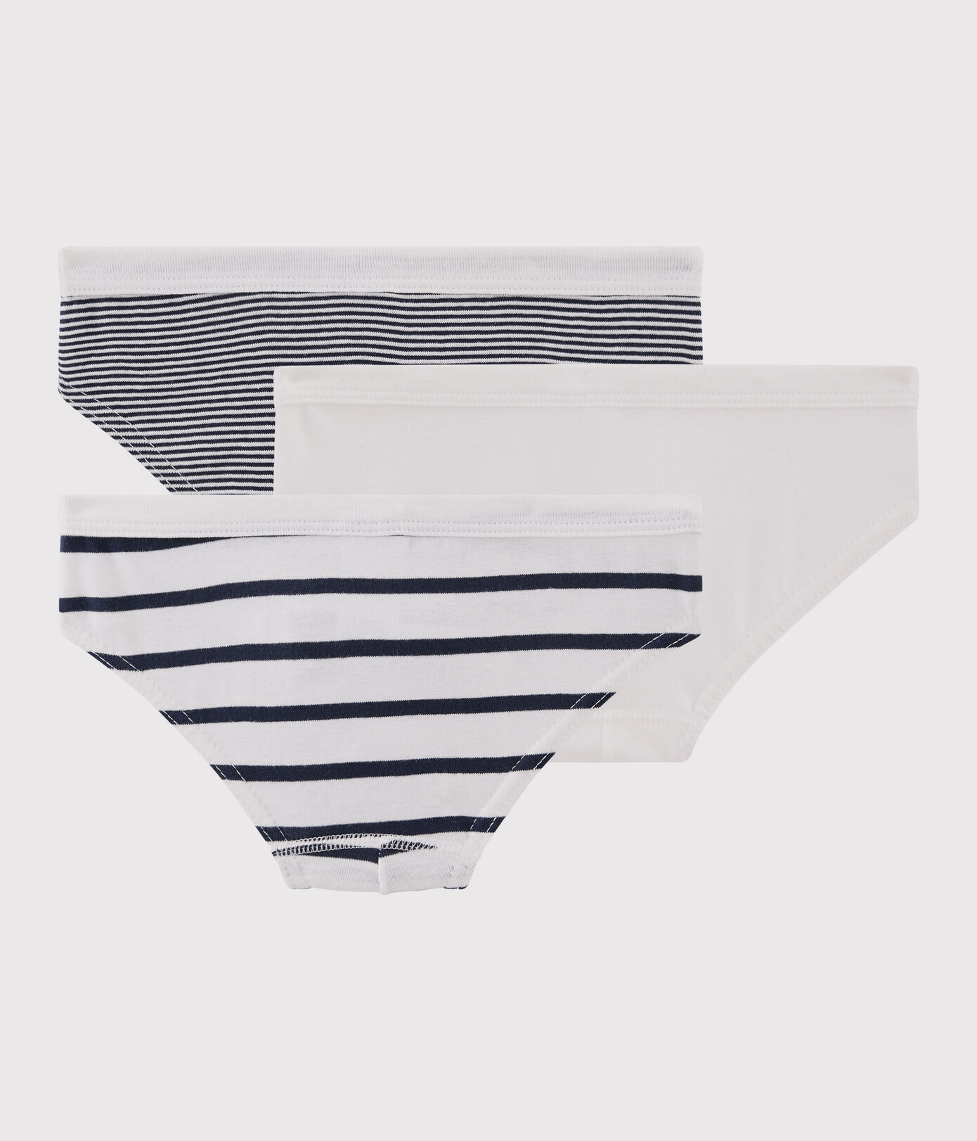 Lot de 3 slips rayés petit garçon