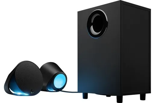 Logitech G560 - Højttalersystem - til PC - 2.1-kanal - trådløs - Bluetooth - USB - 120 Watt (Total)