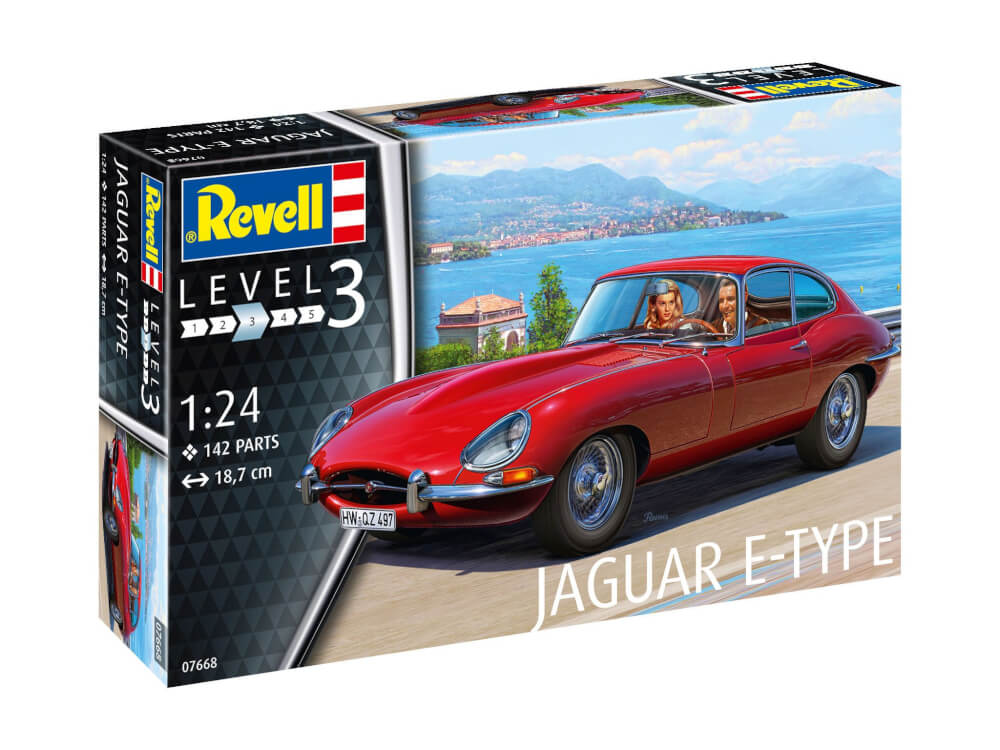 Jaguar E-Type (Coupé), Revell Modellbausatz
