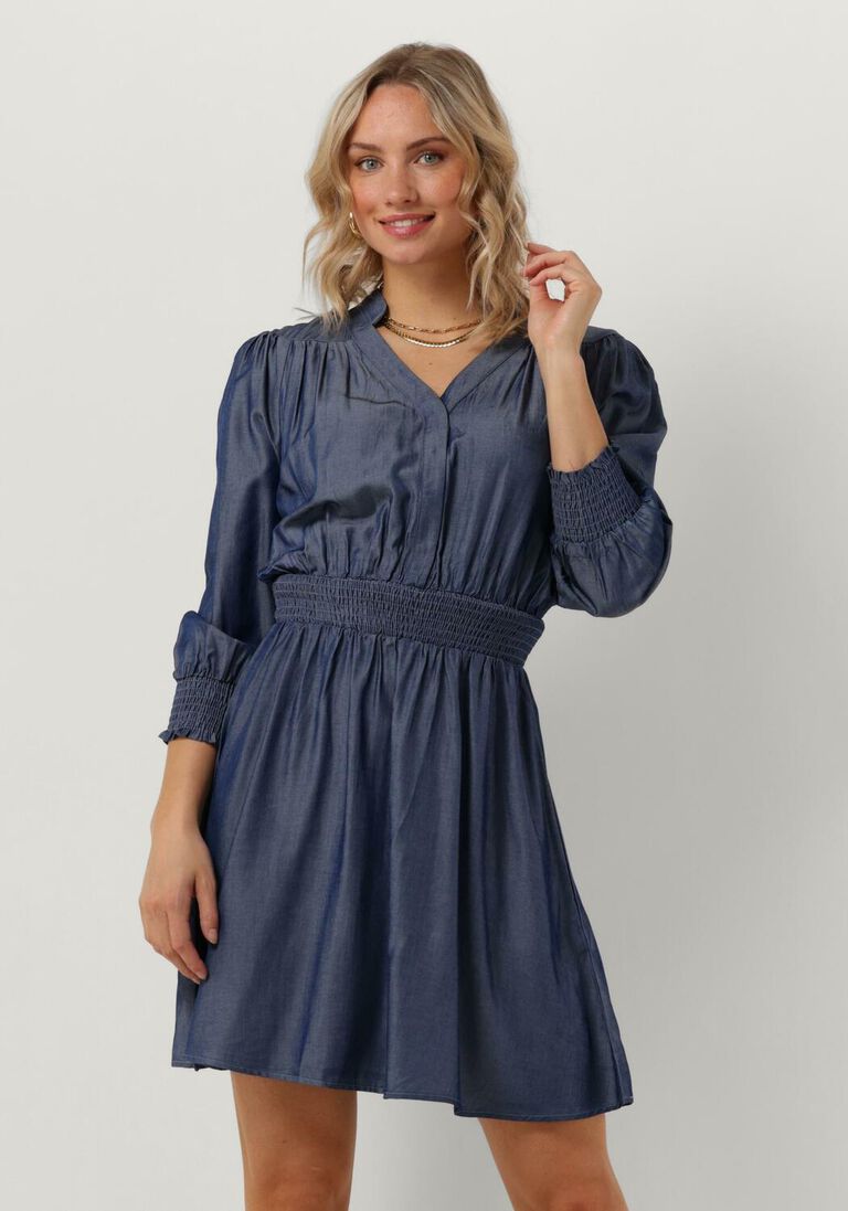 MINUS blauwe minus mini jurk kelsy short dress