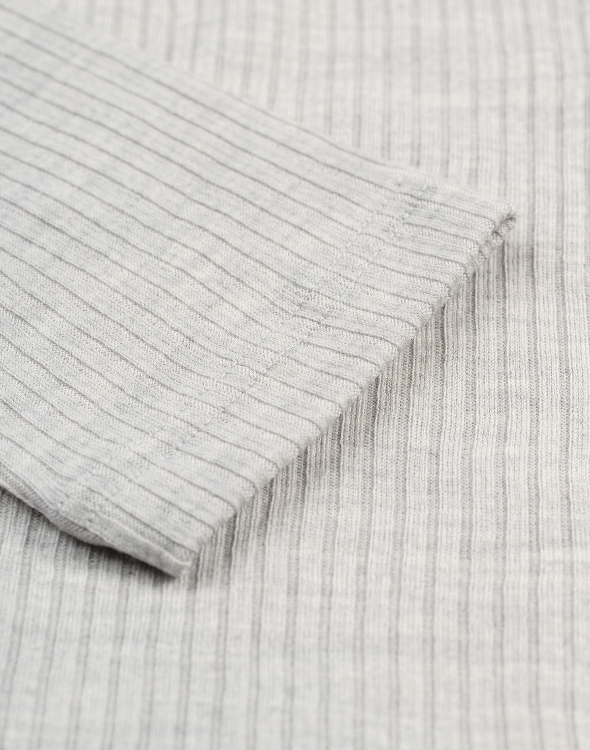 Shirt met knopen van merinowol voor heren