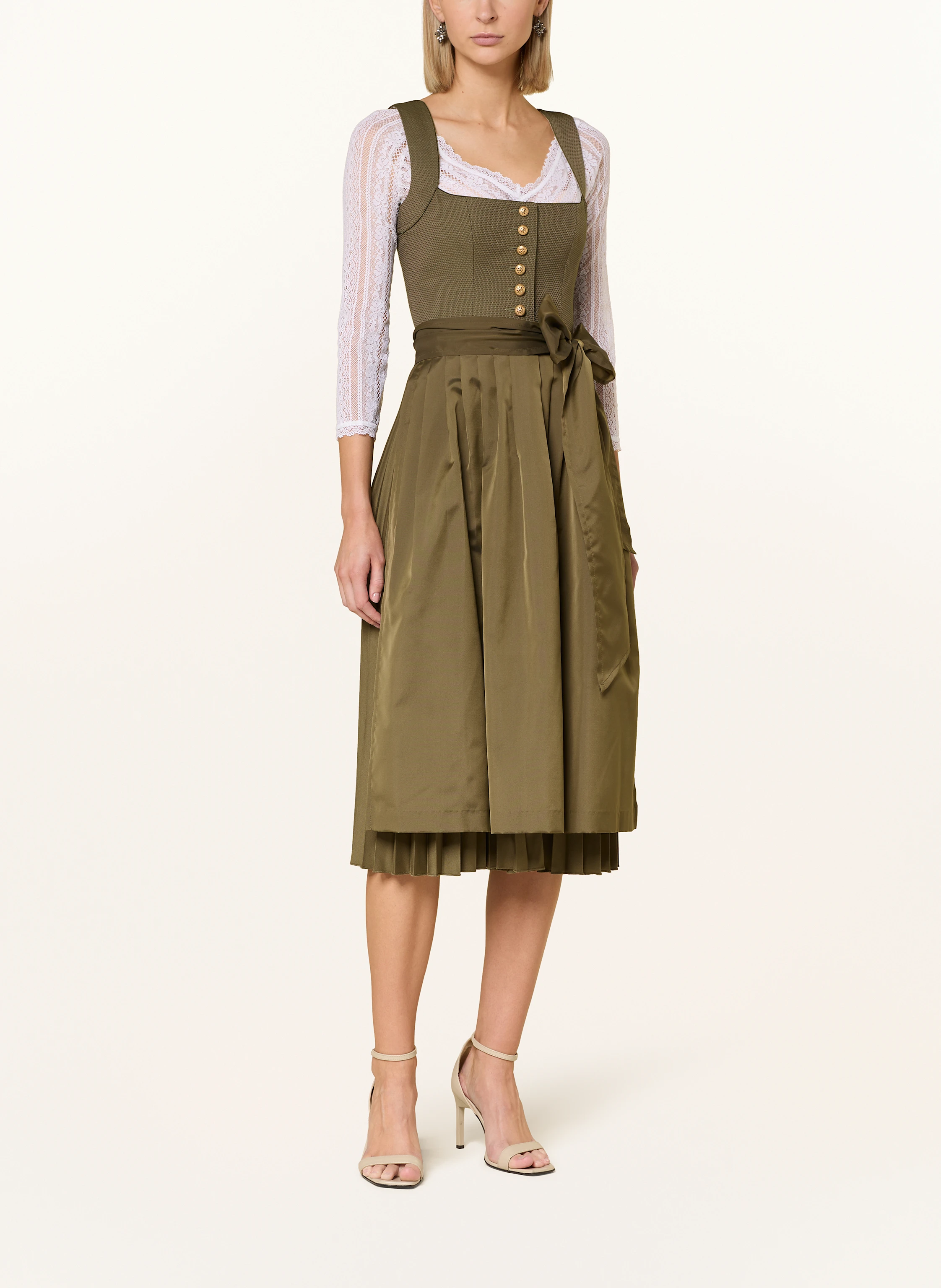 CocoVero Dirndlbluse ROMY aus Spitze mit 3/4-Arm